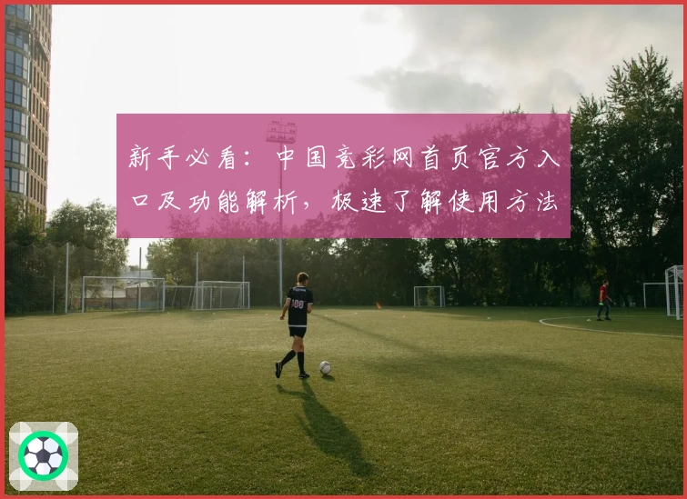 新手必看：中国竞彩网首页官方入口及功能解析，极速了解使用方法与操作技巧
